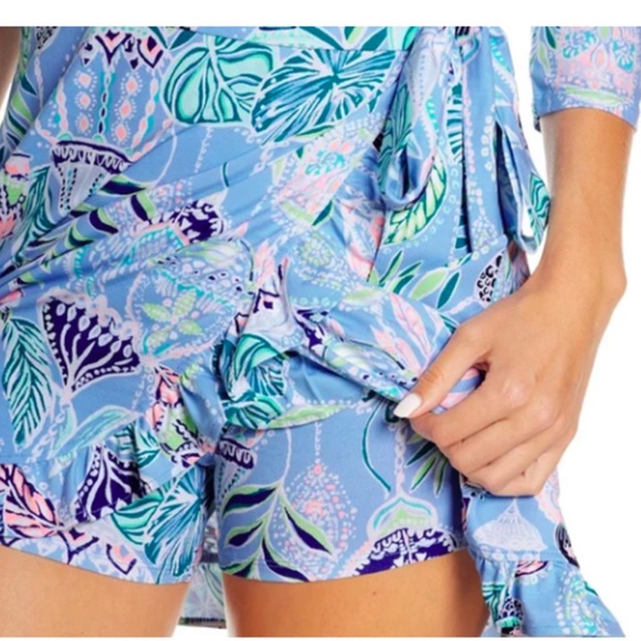 Lilly Pulitzer JESSALYNNE WRAP ROMPER - Picture 3 of 5